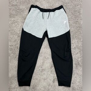 Nike Tech Fleece Slim Fit Joggers Pants Black Grey CU4495-016 Mens Size 3XL-T
